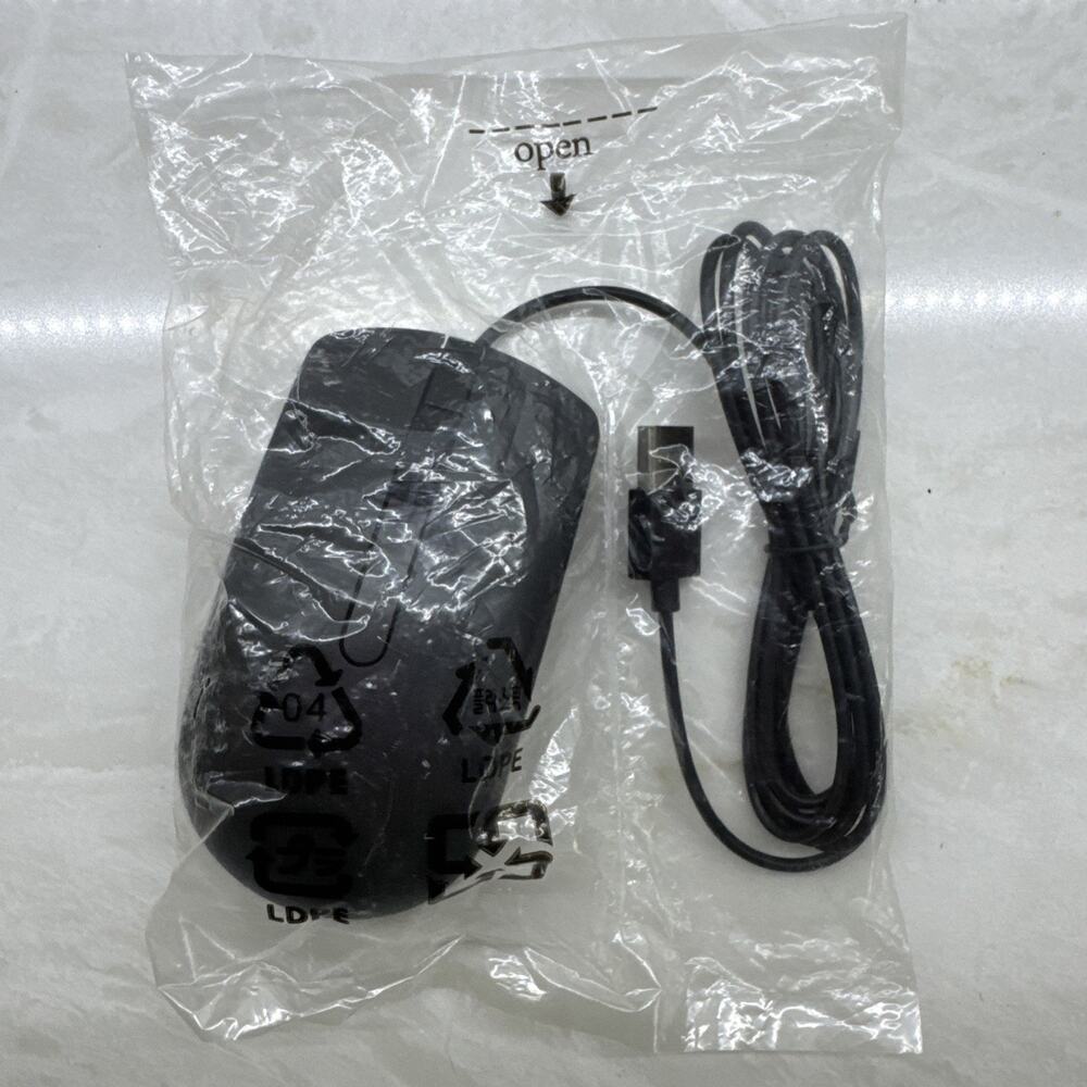 Dell Premium Optical Scroll Wheel USB Wired Mouse MS116 Black New Sealed
